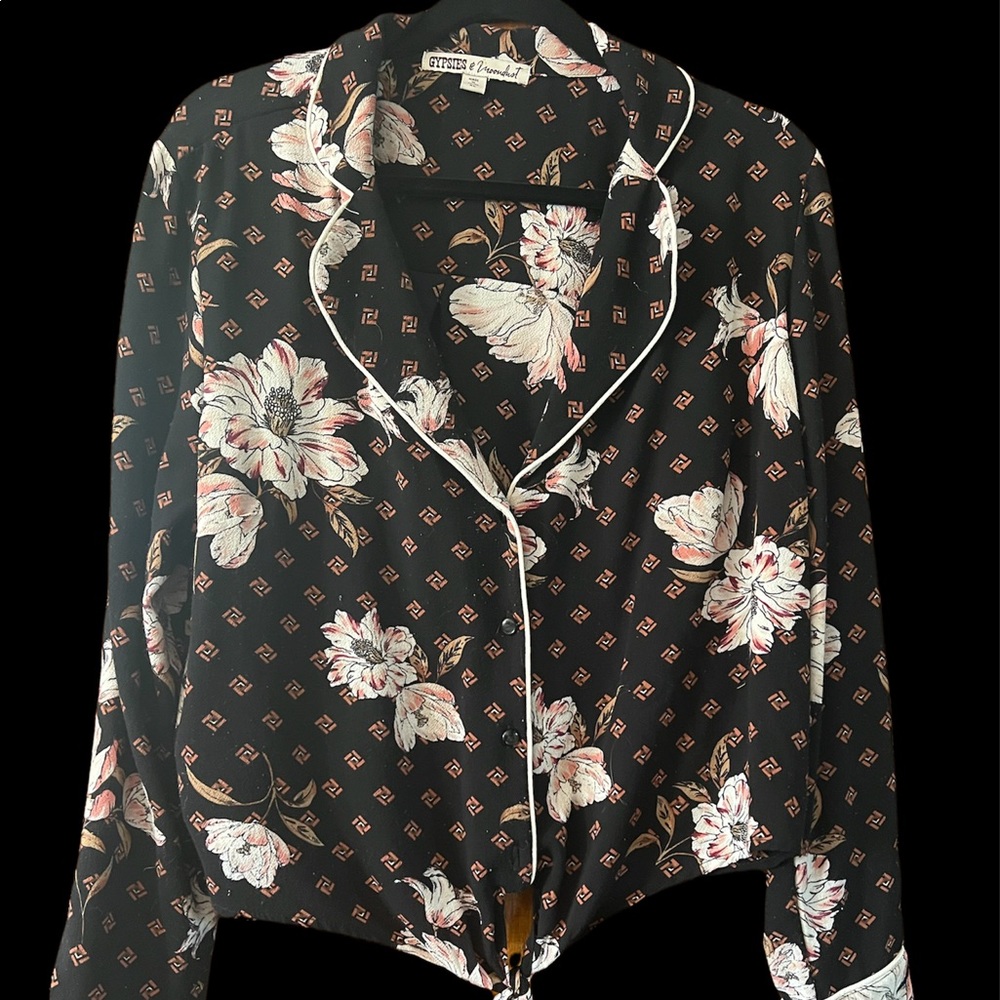 Gypsies & Moondust button up Shirt